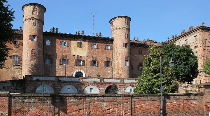 Castillo de Moncalieri: una de las residencias más antiguas de la casa de Saboya